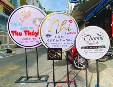 Công dụng của bảng hiệu hộp đèn trong quảng bá thương hiệu