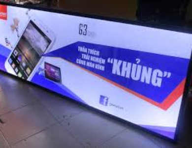 Thi công bảng hiệu, hộp đèn tại QAH