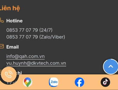 Quy trình đặt hàng trên wed hoặc điện thoại